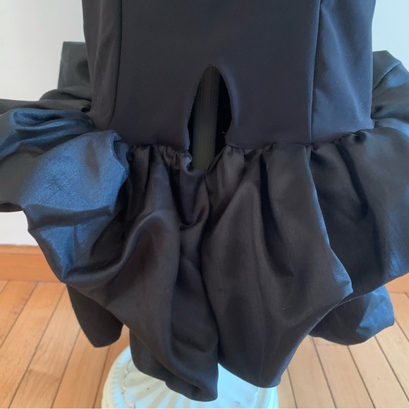 HOUSE OF CB Halter Neck Ruffle Hem Crepe Cocktail Dress - Picture 6 of 9